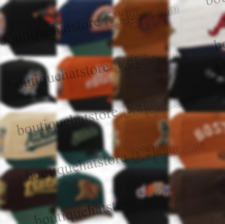 2025 All Team Fan's Baseball Adjustable Hat Men's One Size Vintage Flat Sport Snapback Caps Adult curved brim cap For Men Women golf trucker cap Chapeau bone Mix Ma5-08