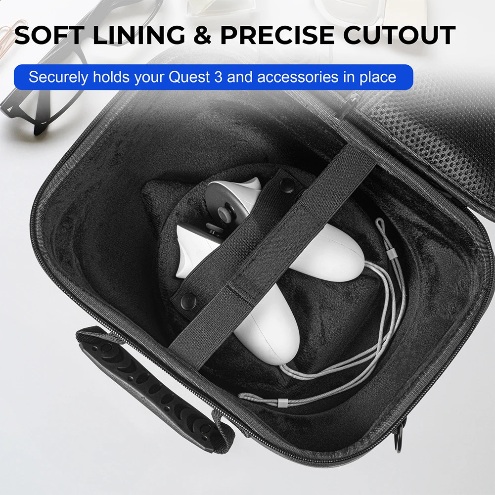Ship from US Protective Bag for Meta Quest 3 BOBOVR M3 PRO Elite Strap Hard Shell Case Travel and Home Storage 250305FBB