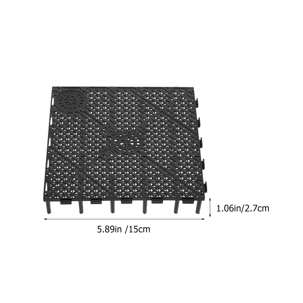 5pcs Aquarium Divider Trays Fish Tank Bottom Filter Plates Grid Isolate Dividers Aquarium Board Trays