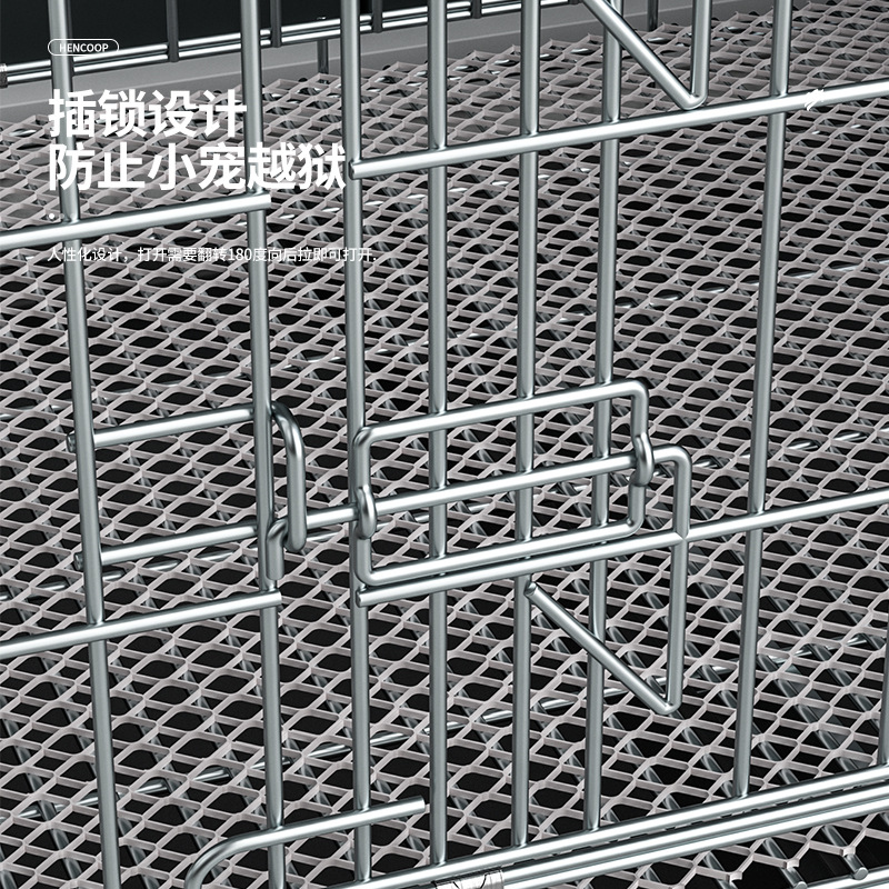 Chicken Coop Large Thickened Chicken Cage Home Indoor Outdoor Chicken Cage Folding Breeding