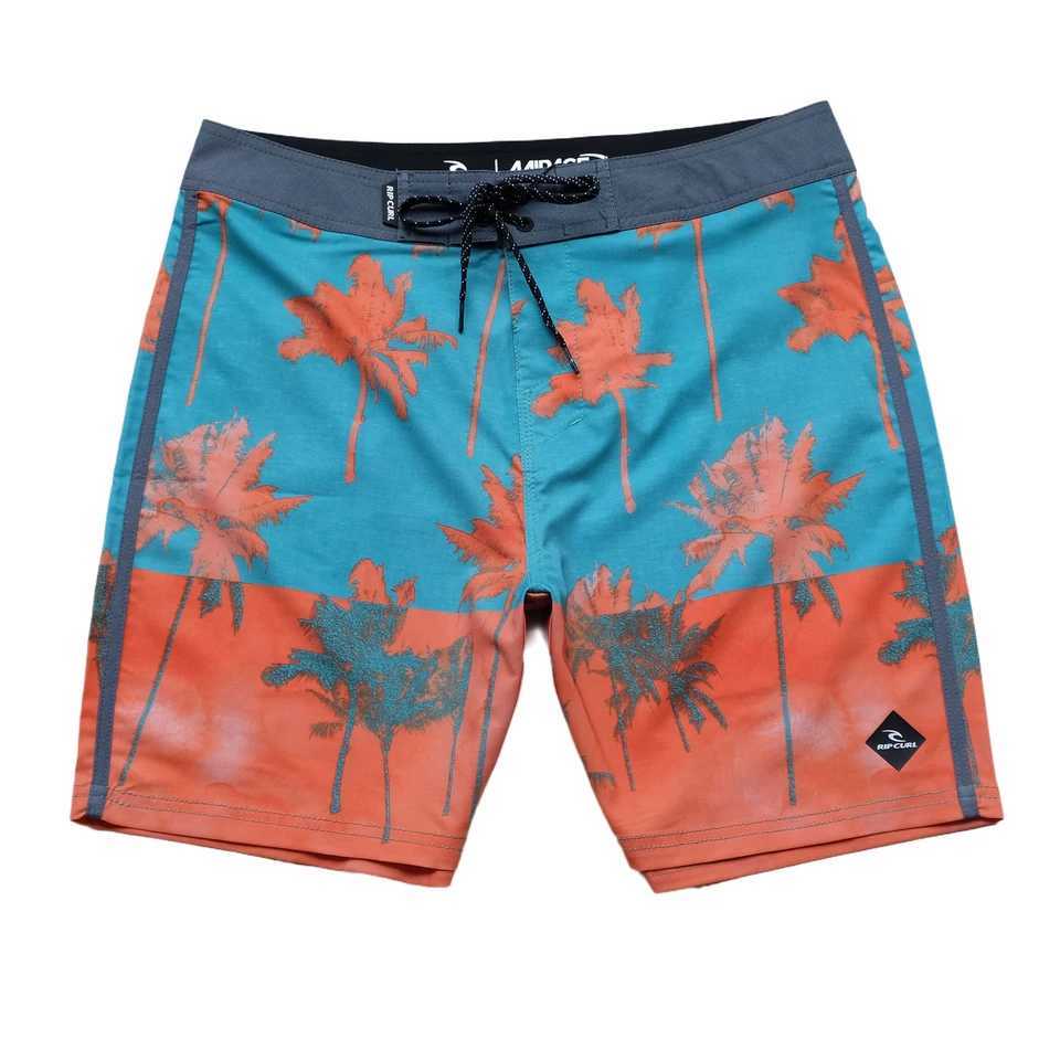 2024 Summer Fashion Classic Printed Mens Board Shorts Waterproof 4-way stretch beach shorts Quick Dry Swimsuit BermudaXJ250304