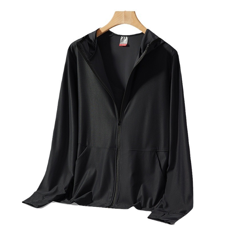 UPF50+Ice Silk Women's Original Yarn New Summer UV resistant Breathable Lightweight Sunscreen Clothing Hoodie tracksuit
