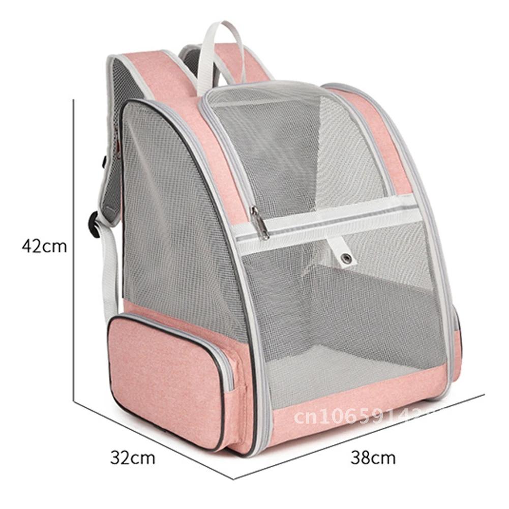 Pet Cat Bag Breathable Canvas Portable Cat Backpack Outdoor Carrying Cats Puppy Bag Pet For And Transport Supplies Travel