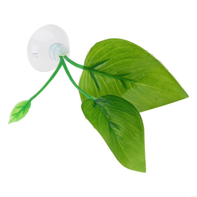 2025 New Suction Cup Leaf Pad Resting Bed Bettafish Hammock Bed Fishtank Spawning Grounds