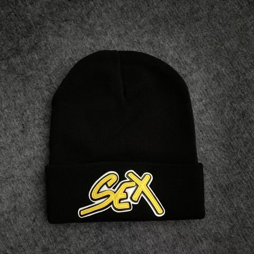 New For Men's And Women's Autumn/Winter Instagram Warm Knitted Hat Korean Edition Trendy Versatile Sex Star Same Style