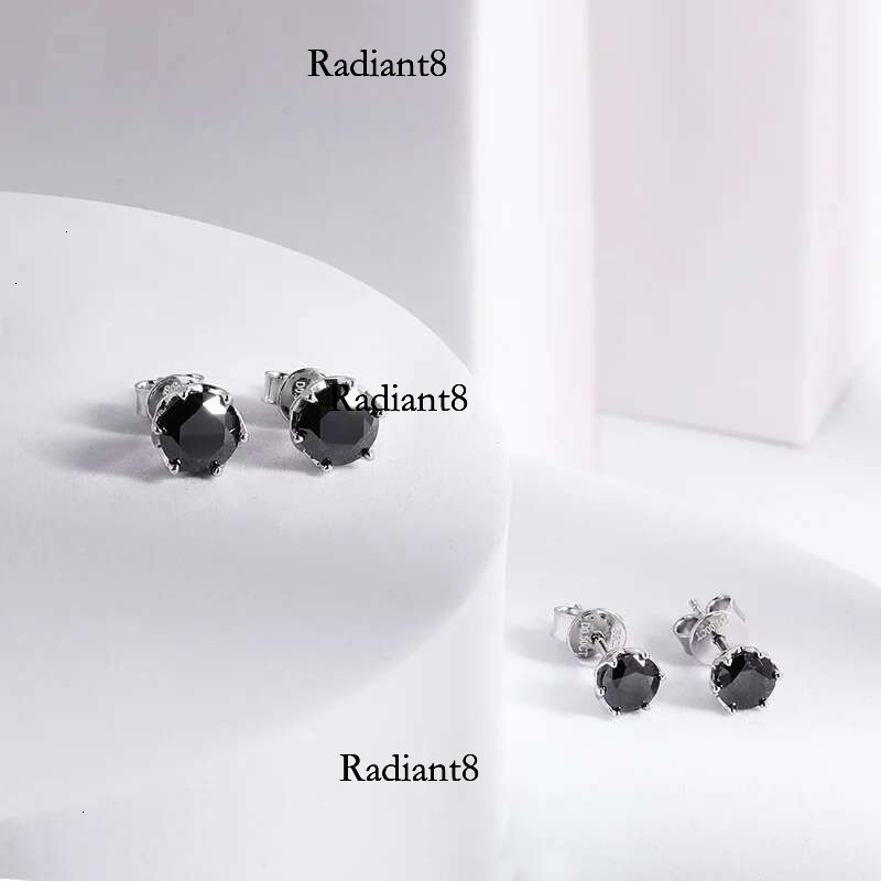 TBCYD 2CT Green Moissanite Stud Earrings For Women Sterg Sier wer Bud Shaped Dia Ear Studs Wedding Fine Jewelry
