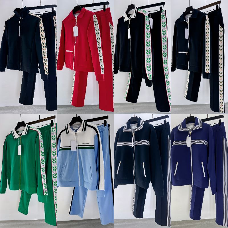 sweatpants women mens joggers pants relaxed sweatpants green blue zip up hoodies pants Cotton tracksuit men woman designer joggers with pockets size s-xl
