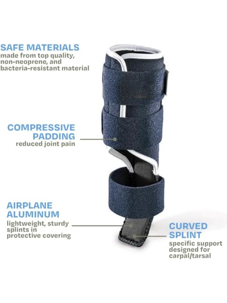 Splint Carpal Hyperextension Dog Brace ,Supports Fractures and Sprains, Front Leg Support (Small) Dog Ankle Splint Brace