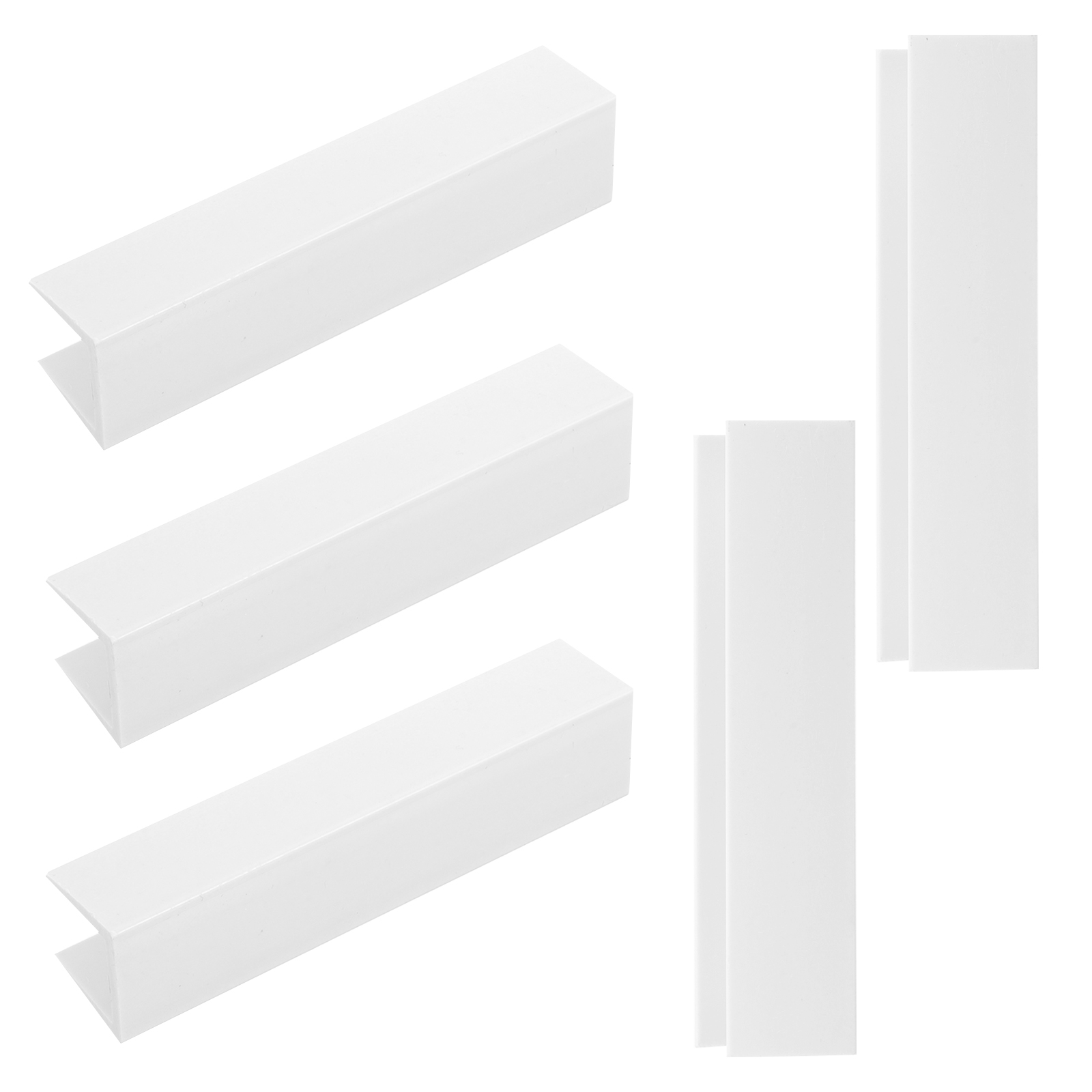 5 PCS Fence U-shaped Card Slot Door Gate Dog Interface Reinforcement Pet Groove Baby