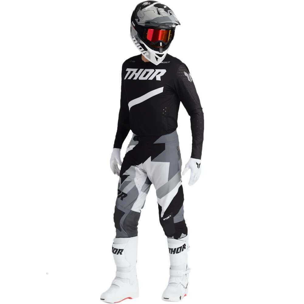 DEcornerEN 2025 TLD Racing Motocross Gear Set, D343 Bike MX Kit, Off Road Race Wear, Motorcycle Jersey Set, RL ChlorMoto seats