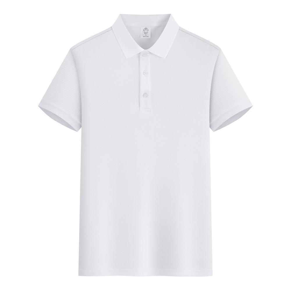Solid color Asia-European code lapel POLO shirt corporate work clothes activity clothing group building campus graduation class uniform party short-sl