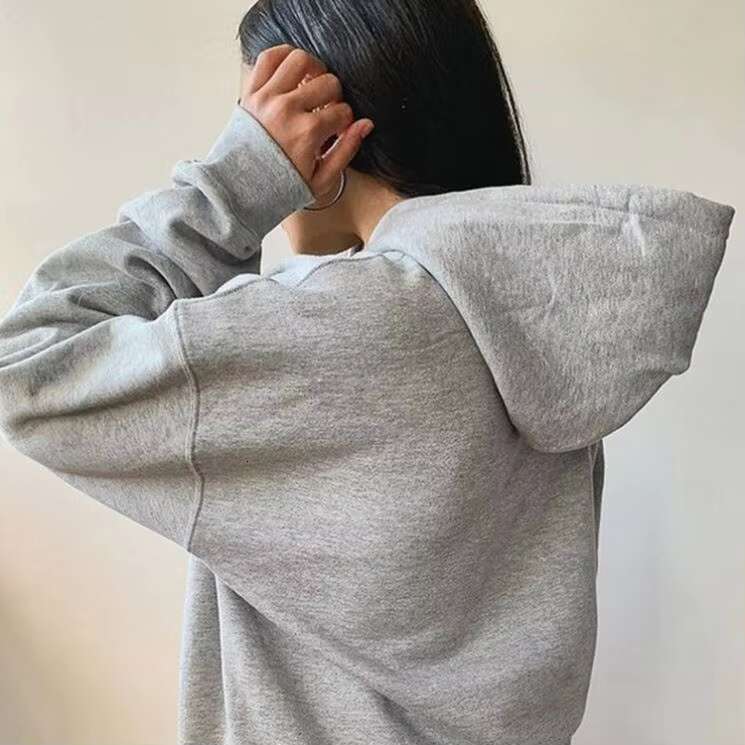 Women's High Quality Hoodie Sweatshirt Plus Size Long Sleeve Oversize Pullover Hoodies