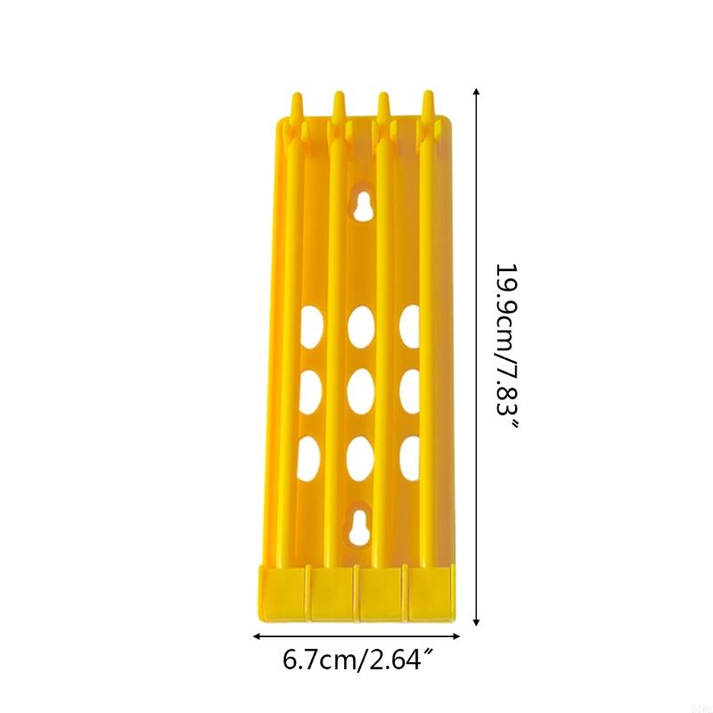 for Pigeon Supplier Foot Place for Pigeon Leg Ring Holder Bands Rack 4 Column Design Wall Mounted Plastic Frame D7WE