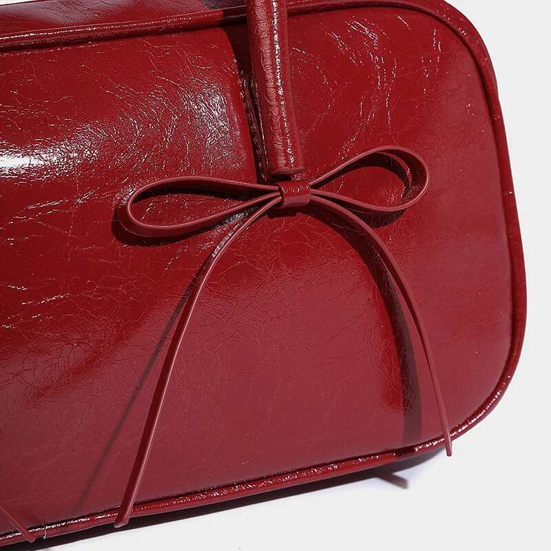 Boston Underarm Bags For Women Designer Handbags And Purses New In Bow Decorate Large Capacity Commuting Shoulder