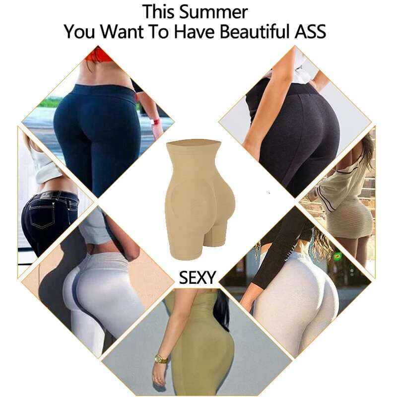 High Women Waisted Body Shaper Panties Sexy Butt Lifter Shorts Seamless Enhancer Briefs Tummy Control Slimming Underwear KLMY