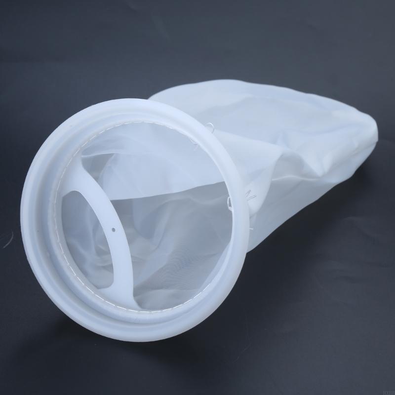 2025 New Aquarium Filter Socks 200 Micron 10 In Long 4 In Plastic Ring Nylon Filter Bags