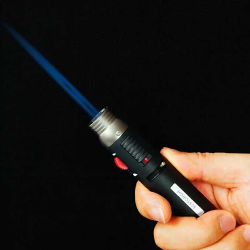 Mini Jet Pencil Flame 503 Torch Butane Gas Welding Soldering Lighter Adjustable 2 Kinds FlameT250305