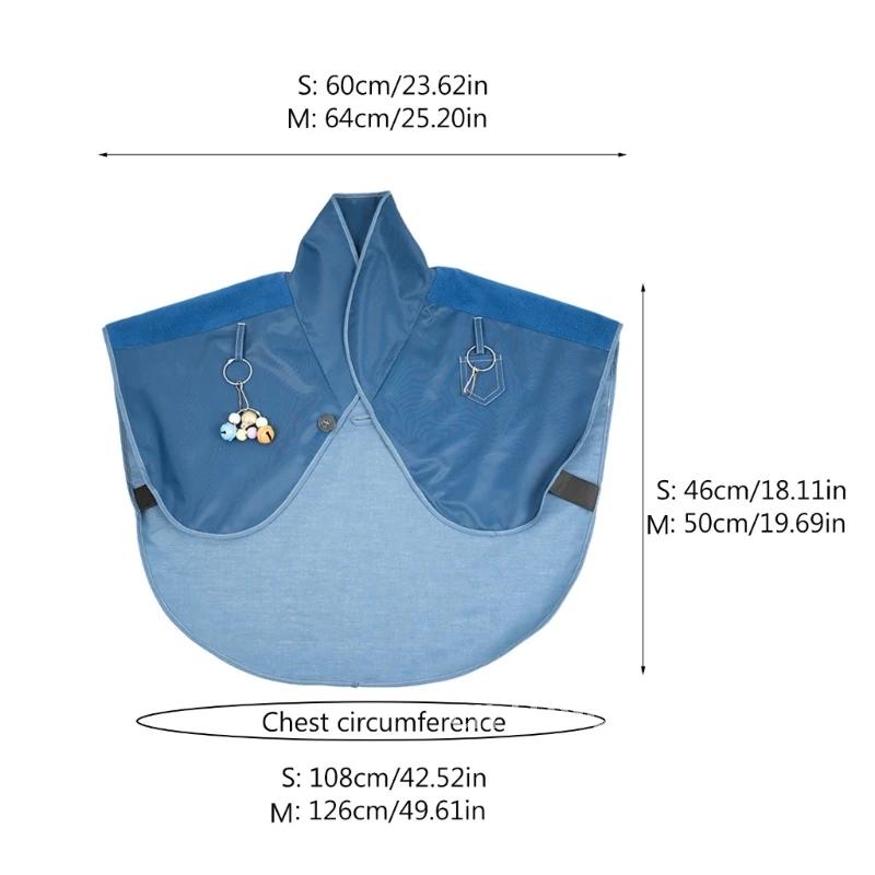 Bird Parrot Shoulder Cape Anti-Scratch for Budgies Shawl Protector Lovebirds