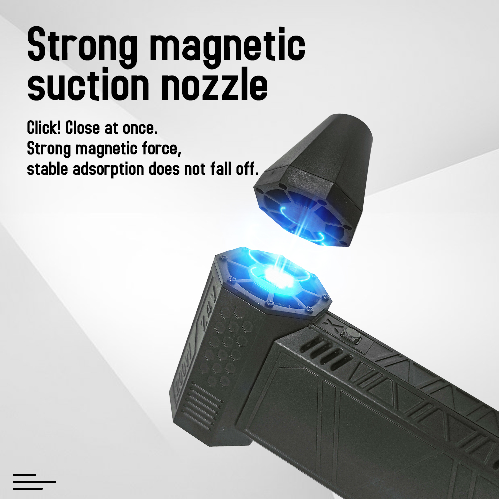 130000RPM Turbofan High Power Jet Fan Brushless Motor Variable Speed Dust Blower Cleaning Tool Air Duster Air Blower Handheld