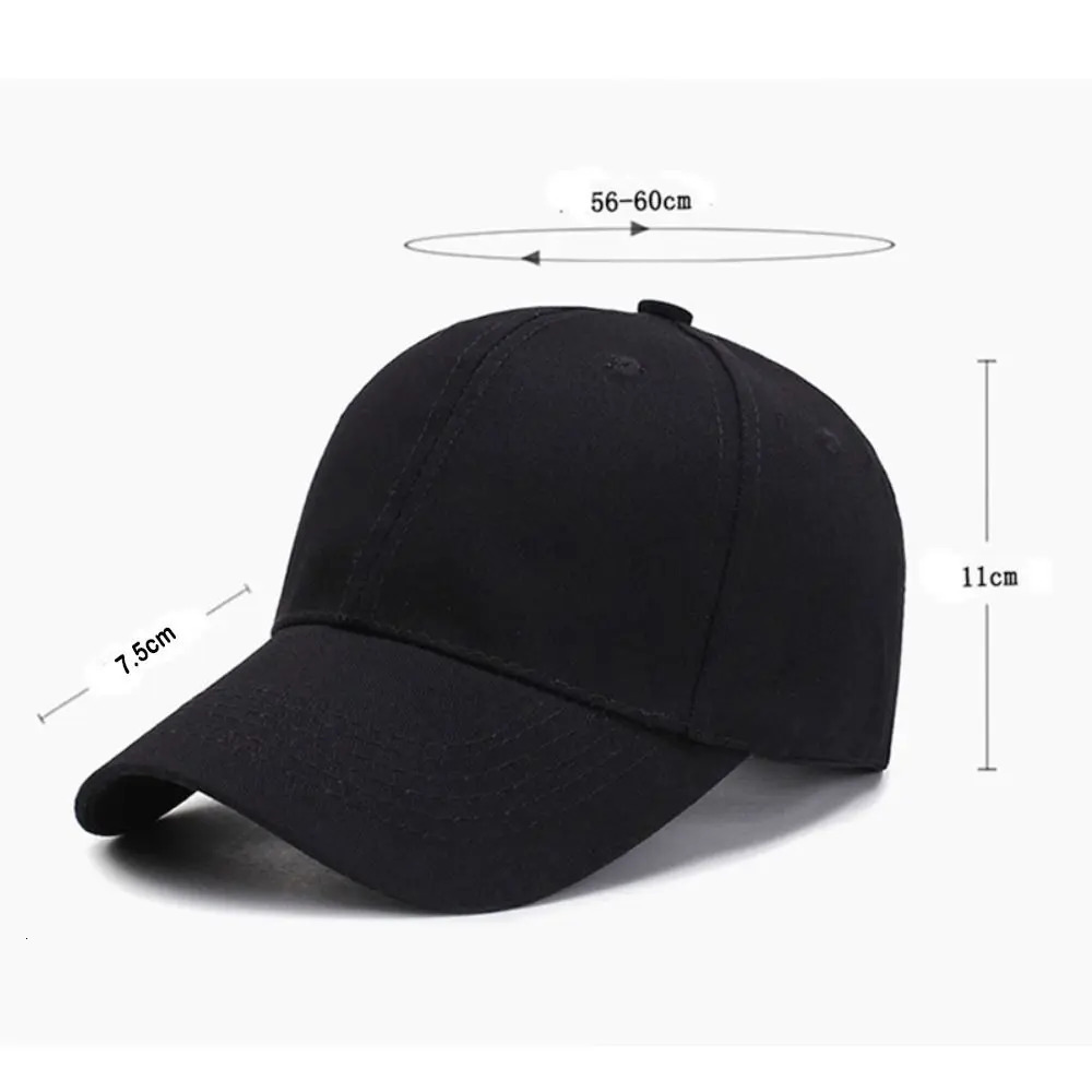 Black baseball cap suitable for womens sports adjustable cotton casual summer 250228