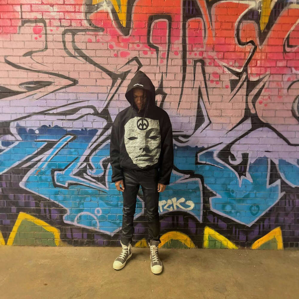 New Spring Face Cool Unisex Dark Street Hoodie