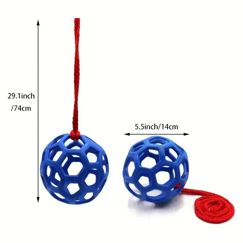 1PC Treat Ball Hay Feeder Ball Hanging Feeding for Horse Horse Goat Sheep Relieve Stress Horse Treat Ball