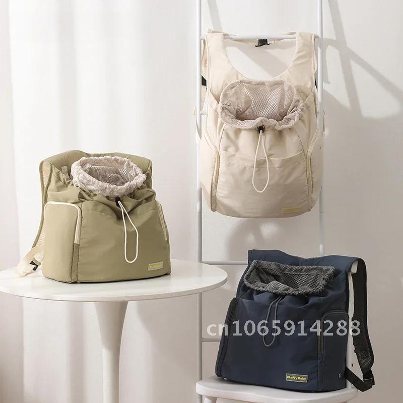 Pet Backpack 30-40L Pet Travel Strap Cat Chest Large Capacity Mobile Bag Bag Backpack Buckle Breathable Adjustable Dog Portable