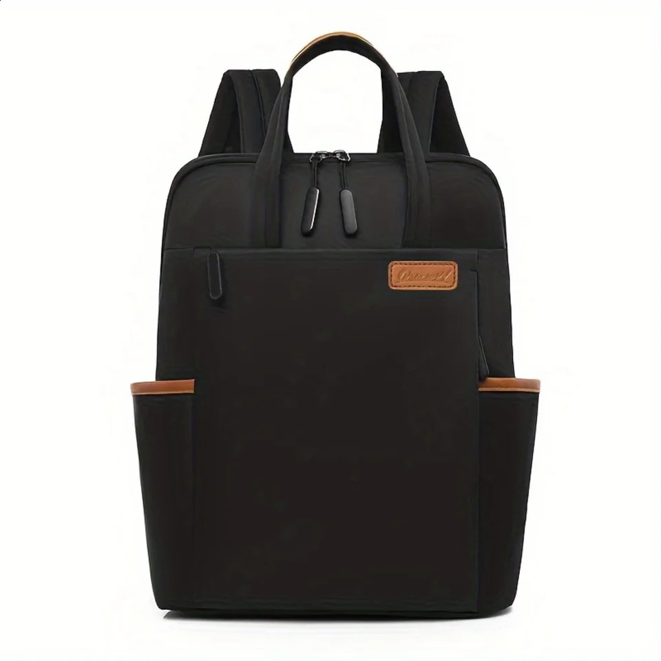 Ship from US MultiPocket Large Capacity Preppy Backpack Oxford Lightweight Laptop Campus Daypack Business Travel Bag 250304FBB