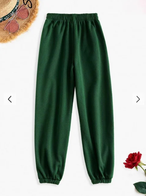 Comfortable High Waist Sweatpants for Women Stretchy and Soft Everyday Pants with Elastic Waistband 250304