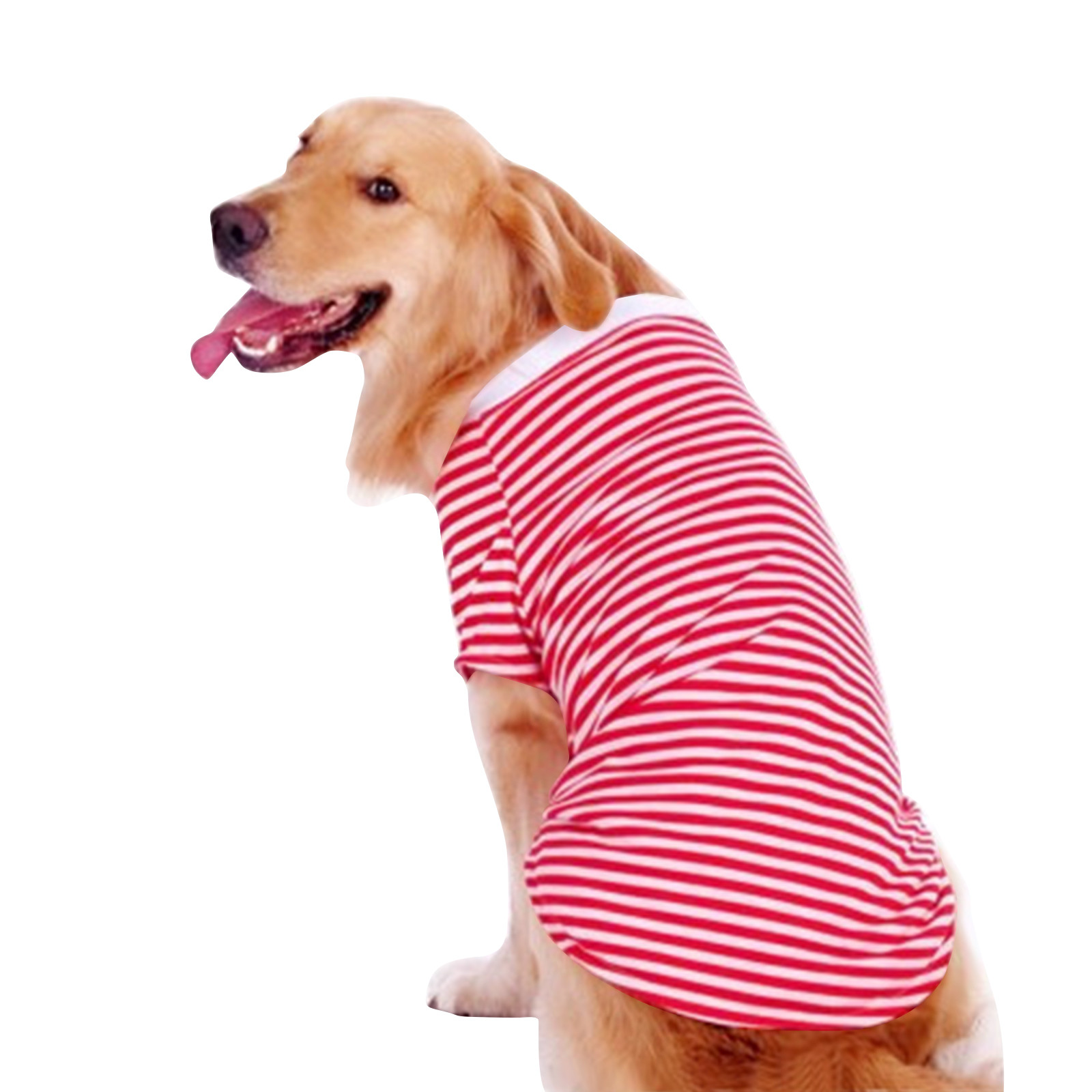 Pet Clothes Dog Plain T Shirts Private Label Pet Supplies Cotton Striped Multi Colors Custom Pet Dog Shirts одежда для собак