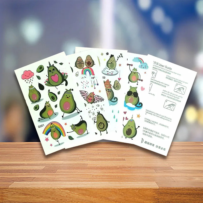60PCS Temporary Tattoo Sticker for Children Kids Waterproof Tattoos Festival Glitters Face Girls Boy Child Mini 250219