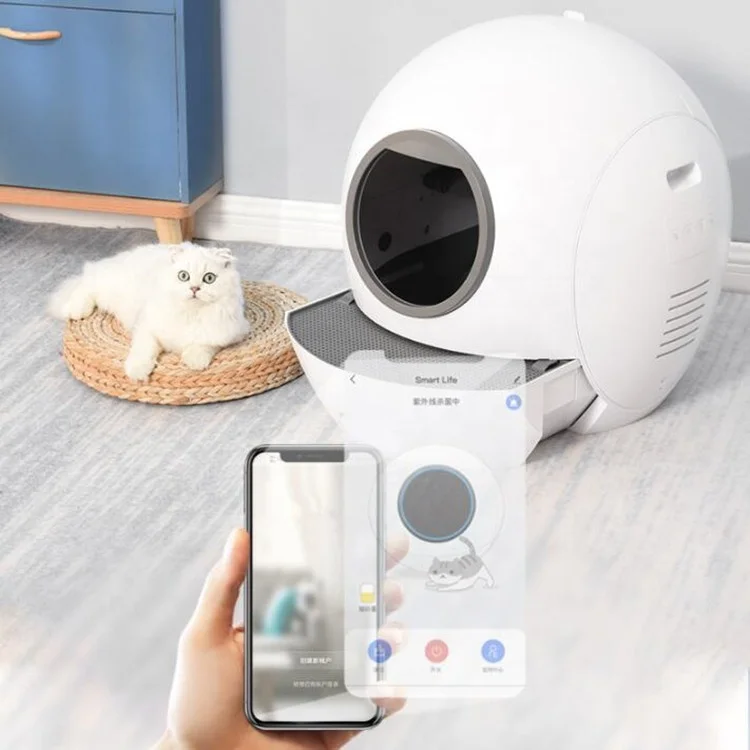 Wholesale intelligent automatic cat lit-ter box self-cleaning smart automatic self cleaning cat lit-ter boxes