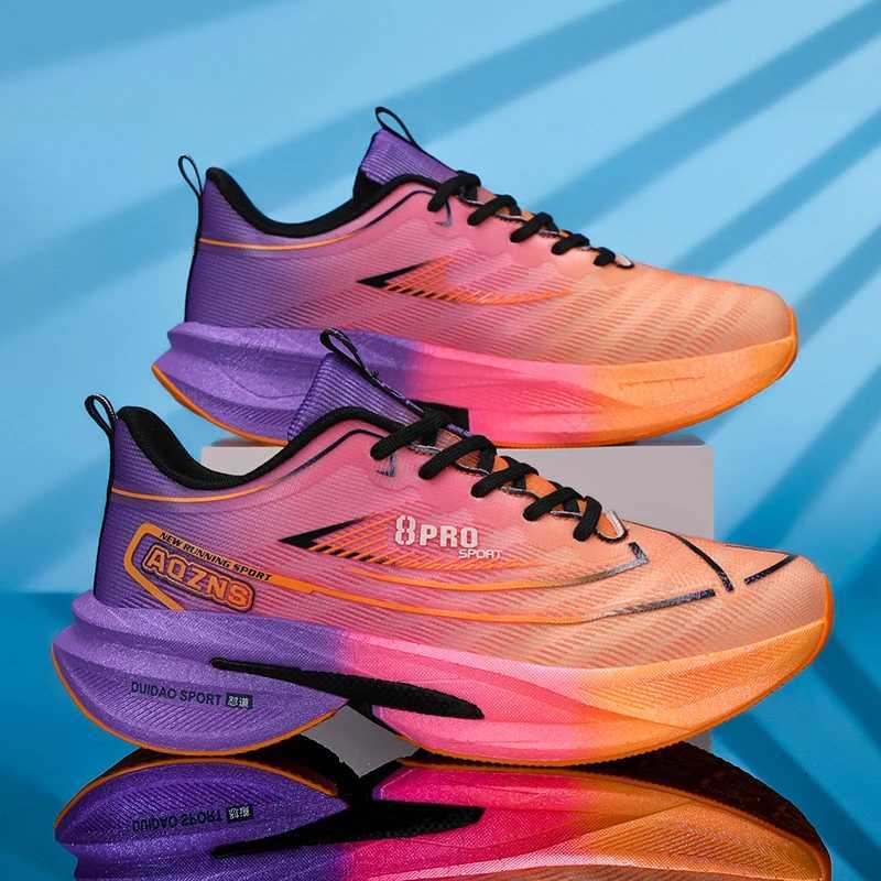 Marathon Mens Sports Running Shoes Casual Brand Lxuury Breathable tralight Wens Cfort Athletic Sneakers Tenis Race Traning Y250304