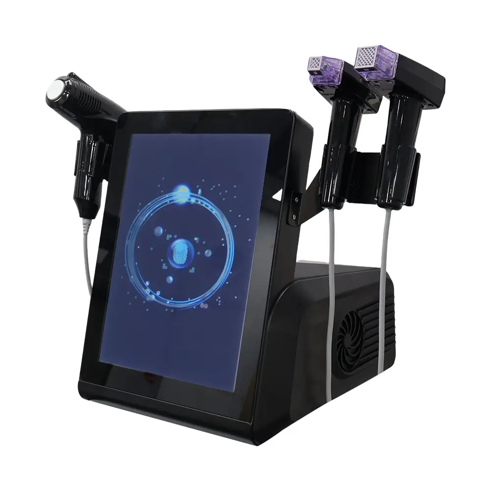 Hot Sale Dual Handles Body Facial Wrinkle Removal Morphues8 M8 Gold Radio-Frequency Microneedle-Machine