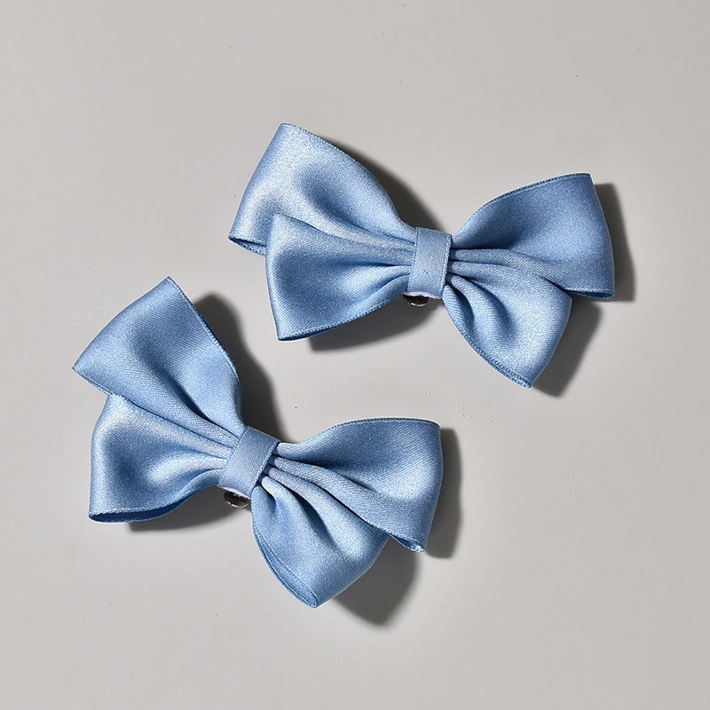 1Pair Bow Shoe Clip Wedding Shoes High Heel Decoration Women Bride Charm Shoe Buckle Decor Clips Shoes Accessories 250218
