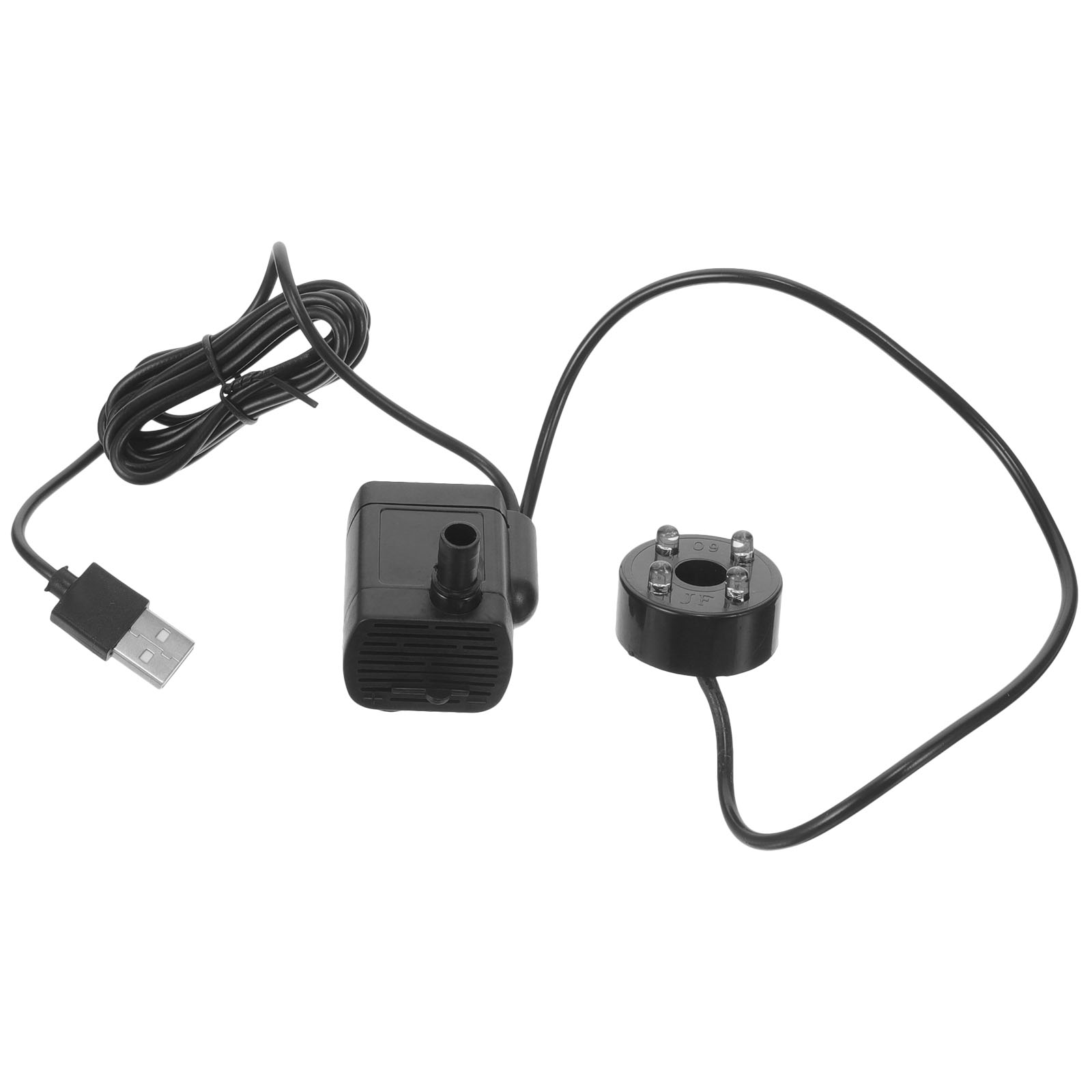 Mini Fish Tank Water Pump Plastic Aquarium Submersible Filter USB Fountain Pond