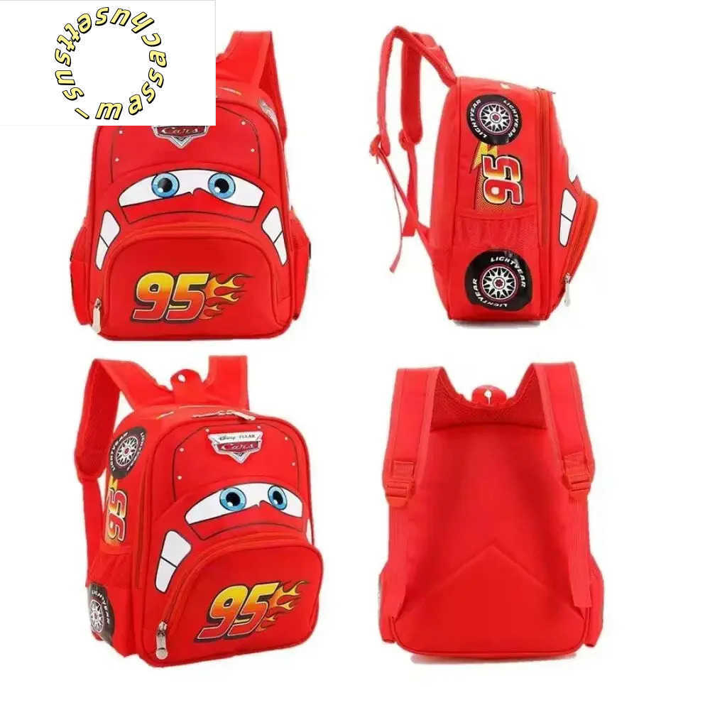 Backpacks 2024 New Kindergarten School Bag Cute Childrens Backpack Cartoon Car Backpack Casual Preschool School Bag Y250305HBHL