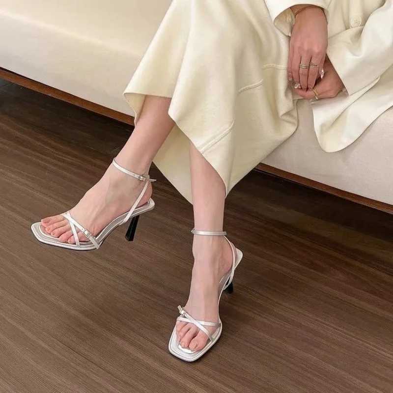 Designer Summer High Heel Womens Sandals Fi Narrow Band Leopard Pumps Outdoor Dress Sandals Womens Shoes Womens SandalsXJ2500305