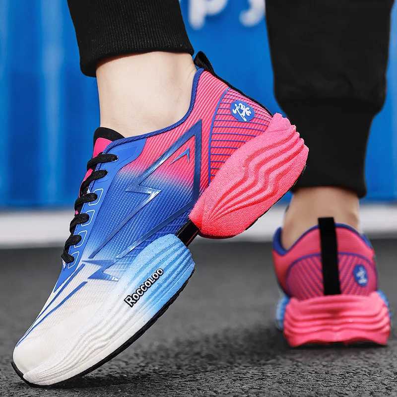 Air Cushion Sports Running Shoes Men Casual Marathon Carbon Plate Breathable tralight Wens Cfort Athletic Sneakers Tenis Y250304