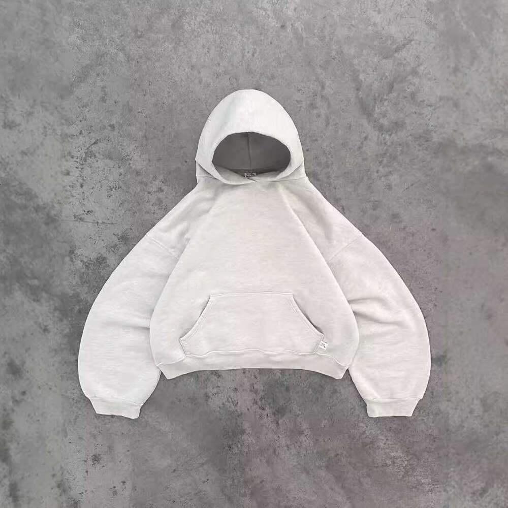 Autumn/Winter New Solid Color Trendy Brand for Women, American Style, Personalized Street Couple, Hoodie