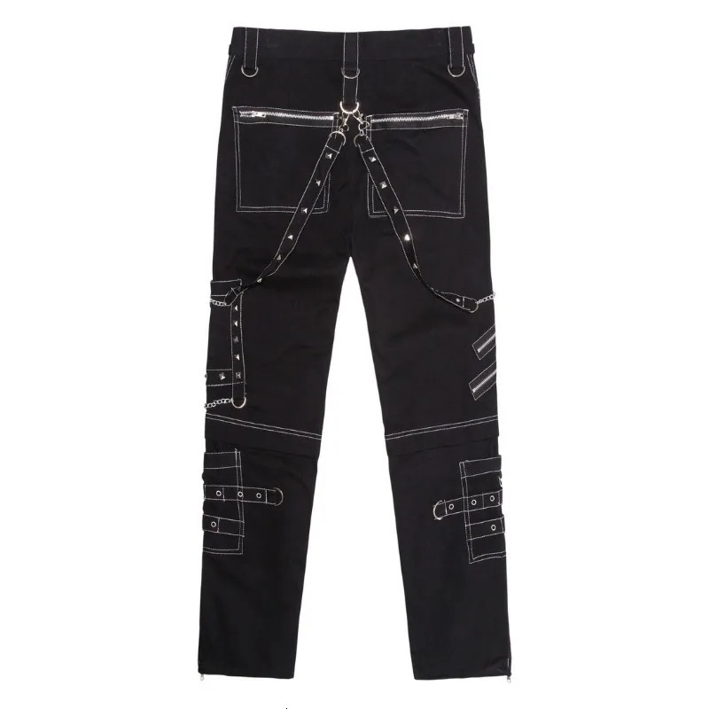 Personalized Casual Pants Mens Solid Color Versatile Fashion Simple 250304