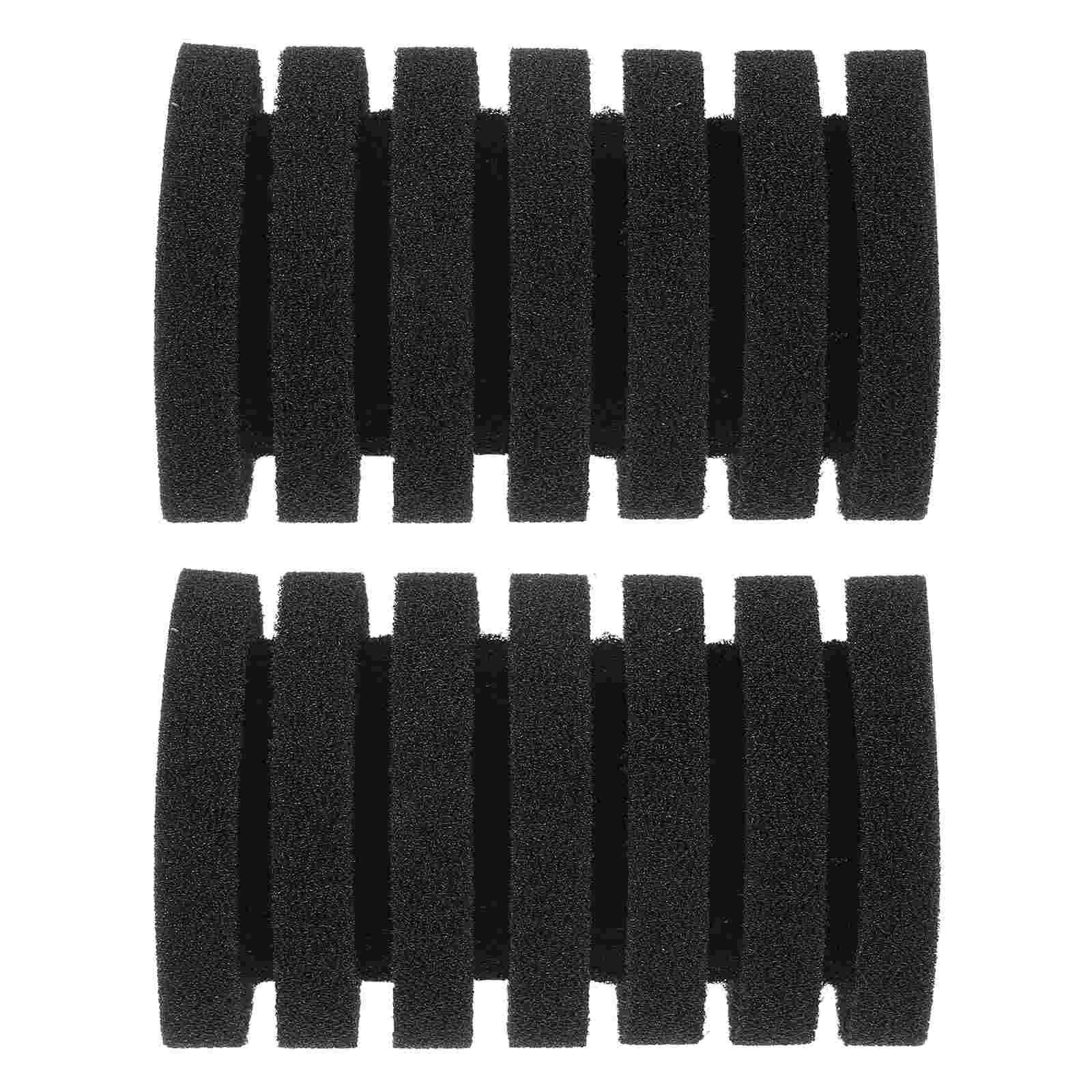 2 Pcs Filter Sponge Aquarium Pre-Filter Sleeve Fish Tank Cover Replacement Sponges Protectors