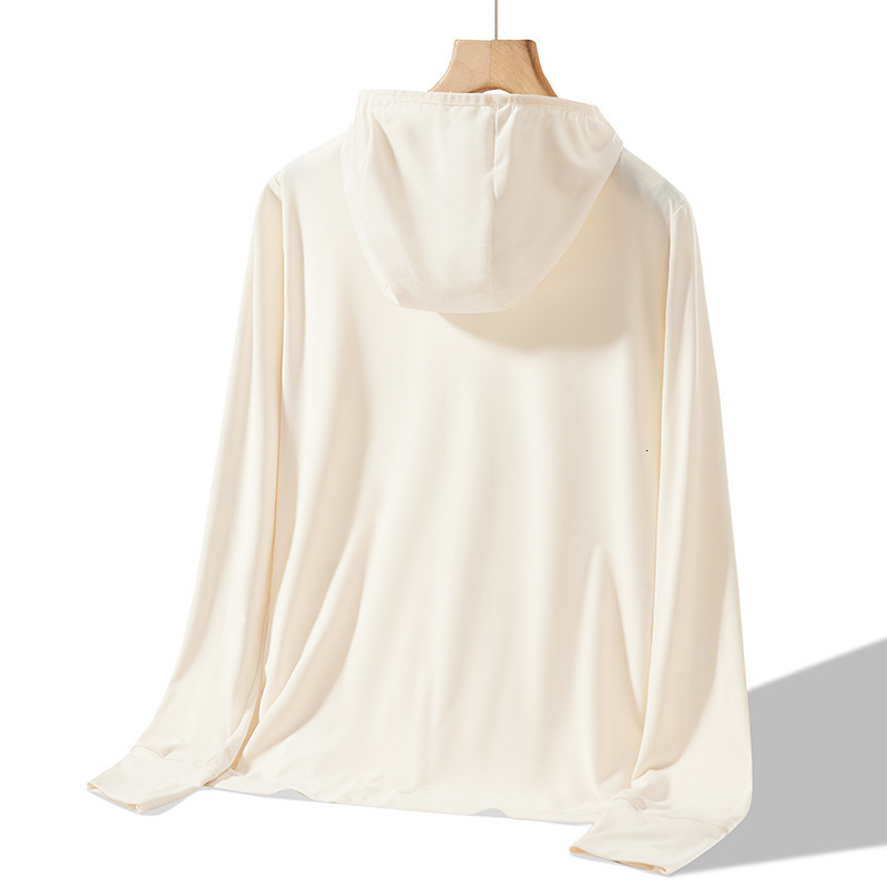 UPF50+Ice Silk Women's Original Yarn New Summer UV resistant Breathable Lightweight Sunscreen Clothing Hoodie tracksuit