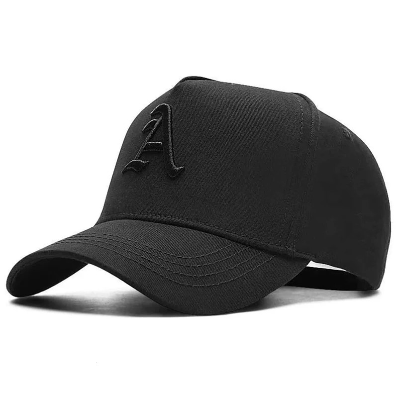 Summer Men baseball Cap Letter A Embroidery Hat cotton adjustable Hip Hop Sports Trucker Caps Sun Hats 250228