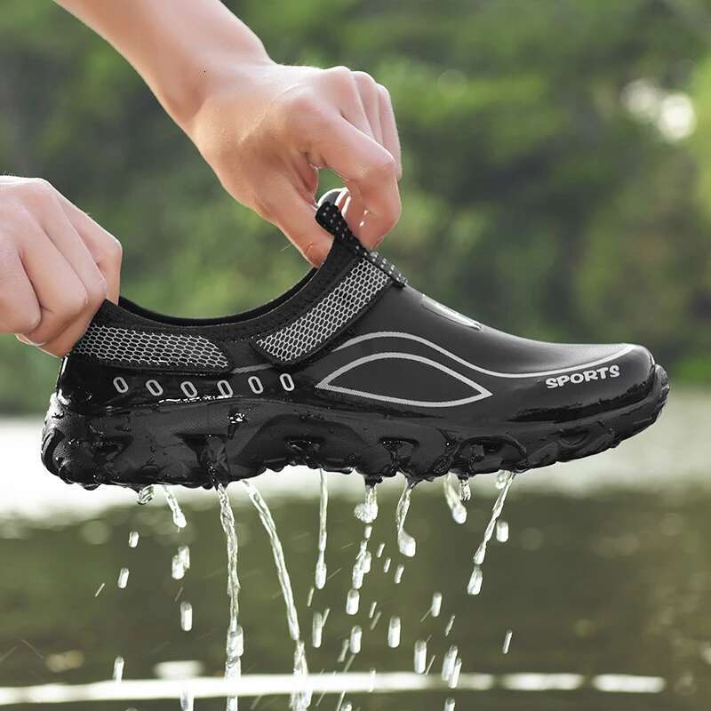 Men Aqua Wading Hiking Athletic Running Outdoor Walking Shoes Lightweight Comfortable Breathable Plus Size