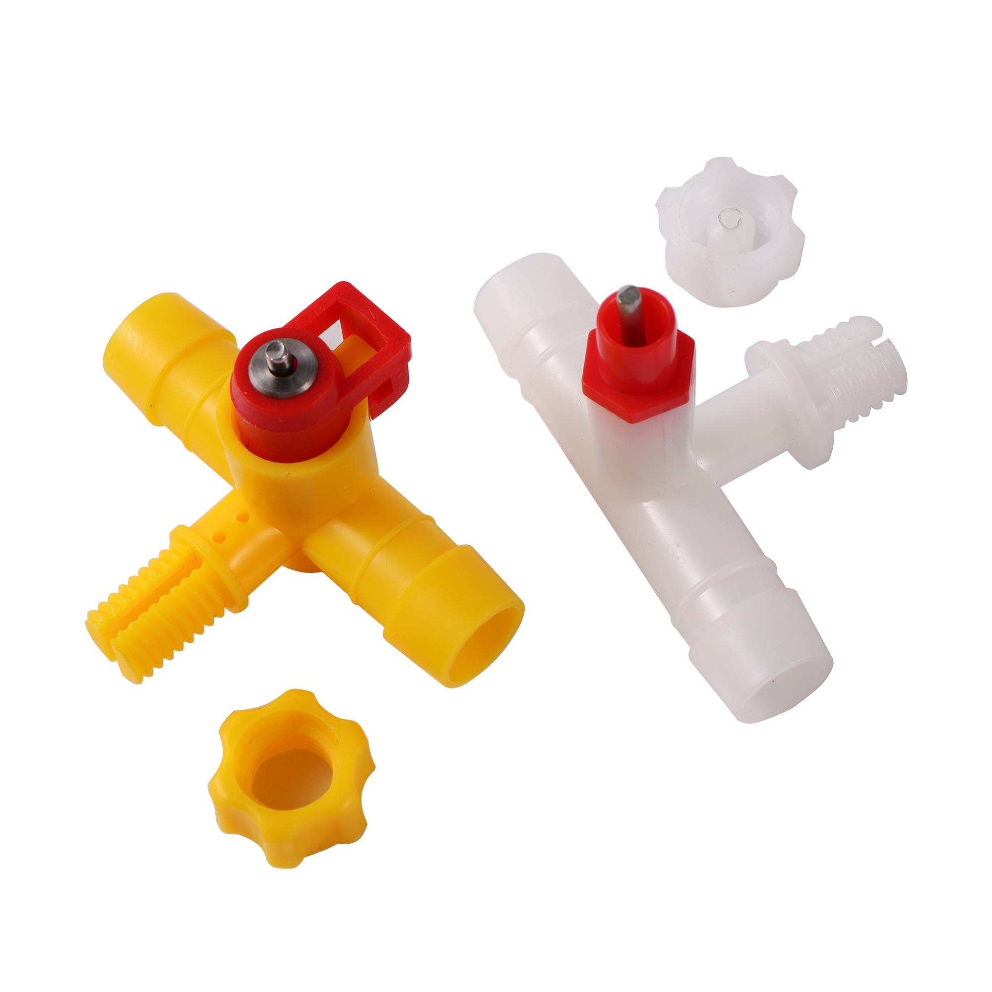 10 sets Chicken waterer Cups Bird Feeding Cup Spring drinking Quail Bird Poultry Cage Automatic Drinking