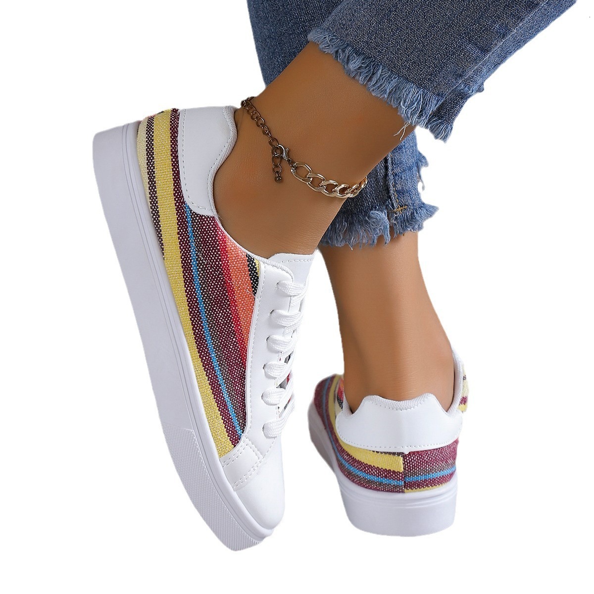 Single 2025 women's shoe college thick sole style casual autumn and winter fashion simple plus size new item ddmykukumalu