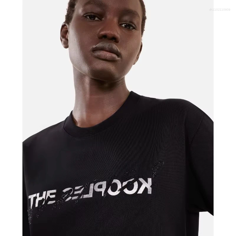 Women's T Shirts 2025 Graphic Printing Kooples Brand Style T-shirt Year Gift Top Clothing Vintage Brands Print Shirt In Tops Tees