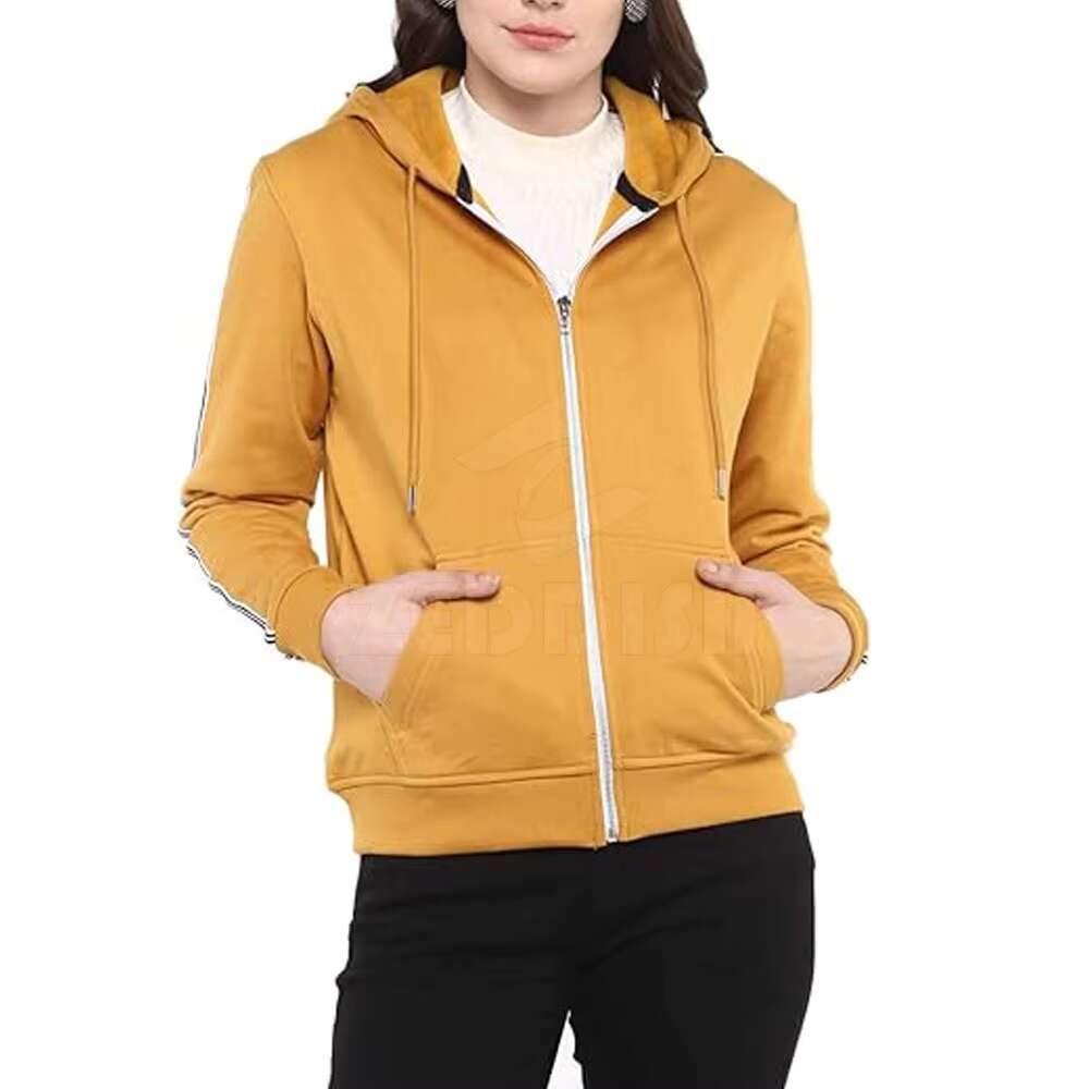Casual Wear Custom Design Wholesale Hoodies For Woman Knitted Top Quality Women Hoodies For Adult