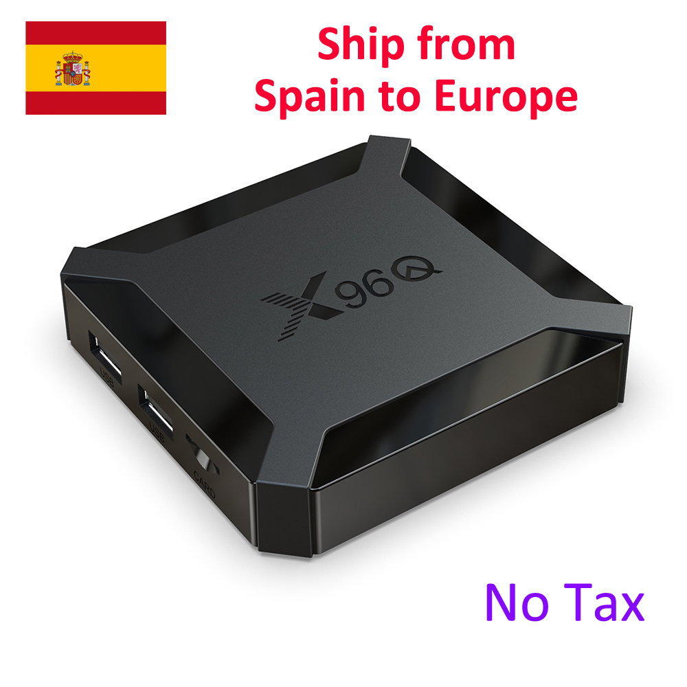 Spain have stock X96Q TV Box Android 10.0 H313 1GB 8GB 2gb 16gb Smart Quad Core 2.4G Wifi Set Top Box